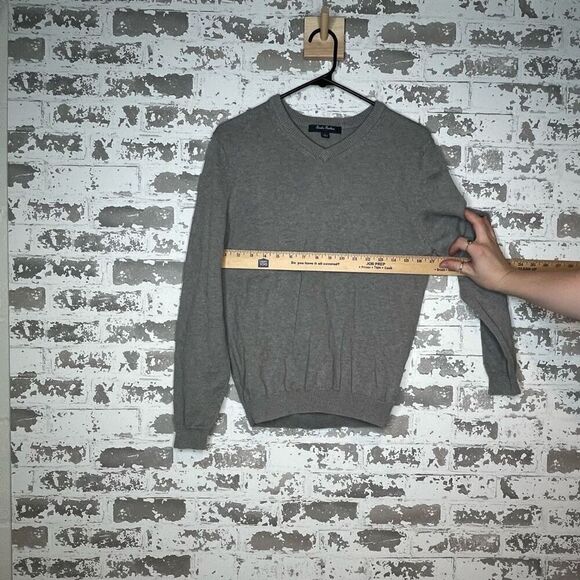 Brooks brother | women gray sweater fleece 100% cotton - Picture 6 of 9